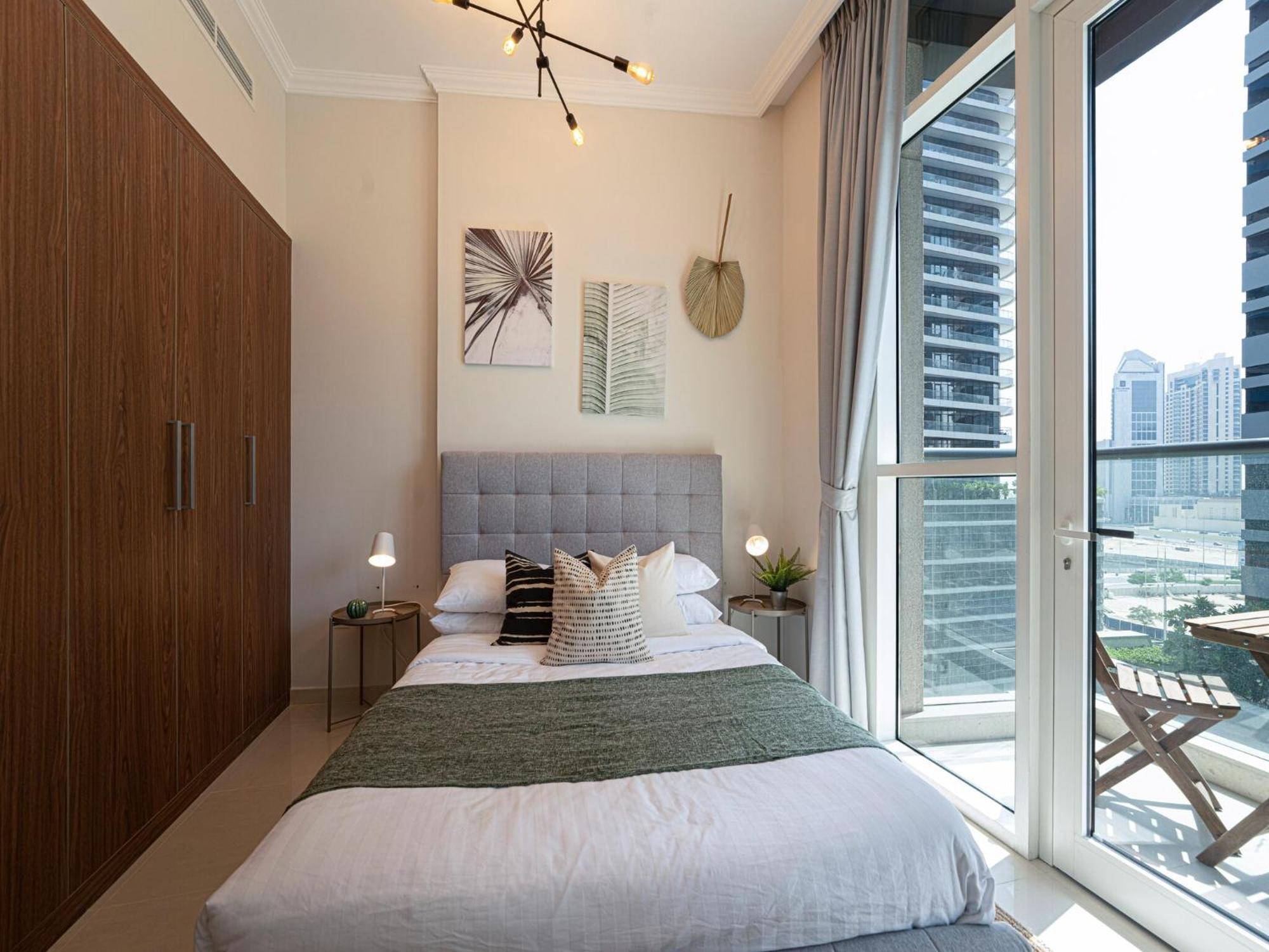 Luxe Apartments Near Dubai Mall Burj Khalifa Pool Gym Parking Ngoại thất bức ảnh