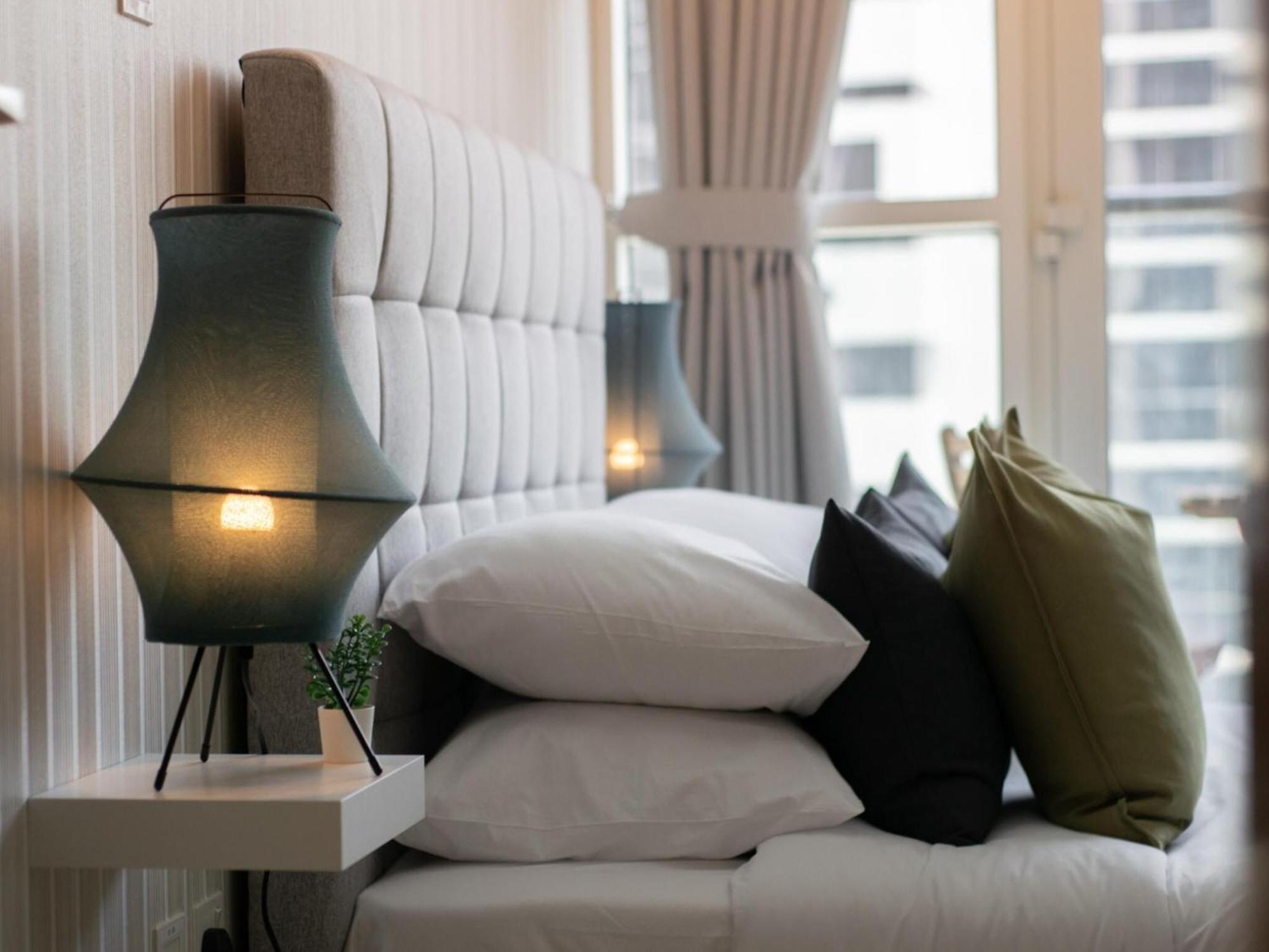 Luxe Apartments Near Dubai Mall Burj Khalifa Pool Gym Parking Ngoại thất bức ảnh